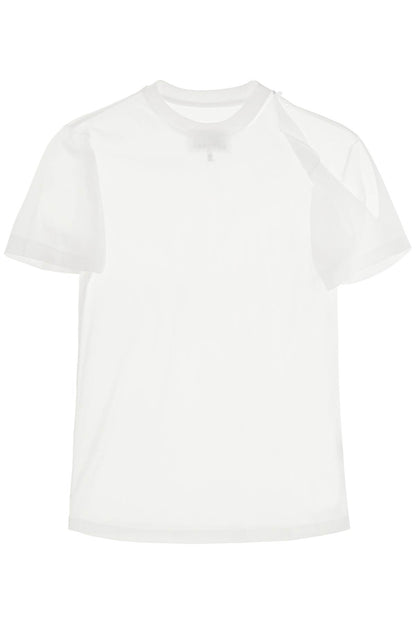 Destroyed T-shirt  - White