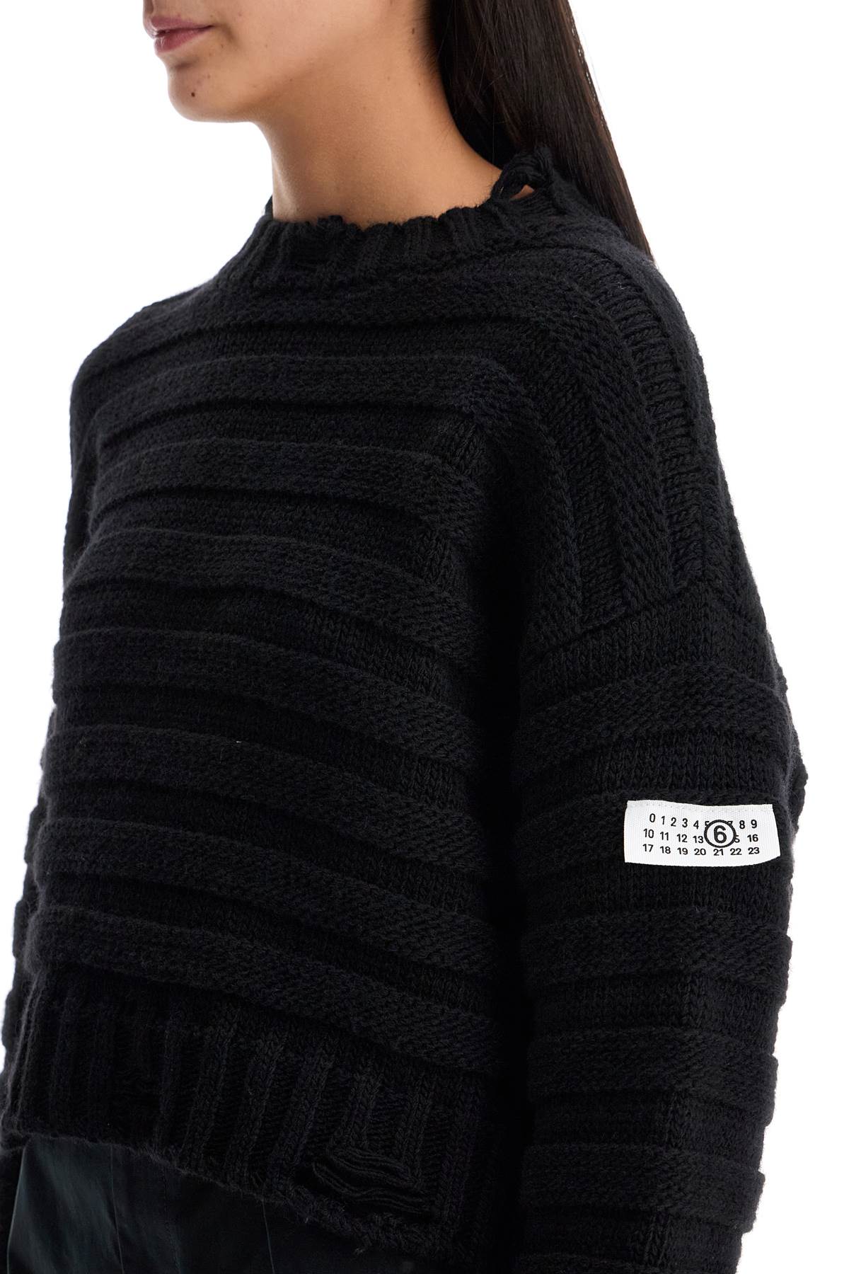 'vintage-style Pullover  - Black