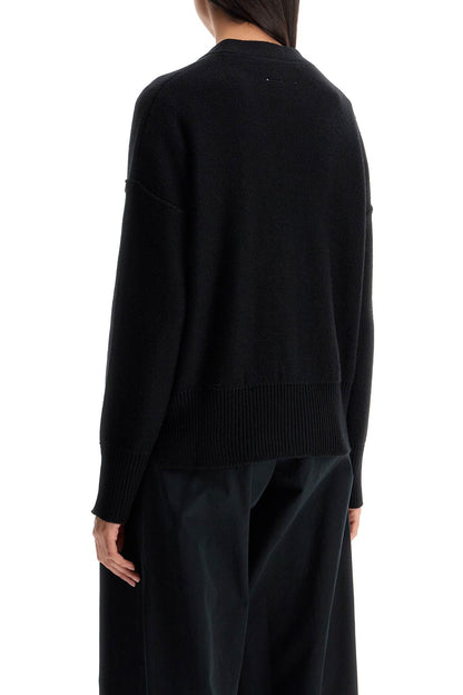 Destroyed Cardigan Sweater  - Black