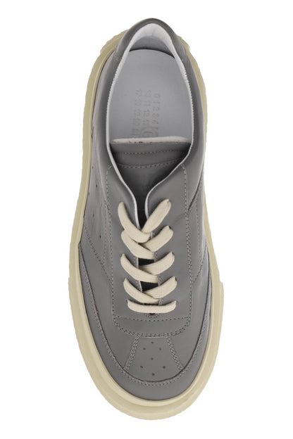 Chunky Sole Gambetta Sneakers With  - Grey