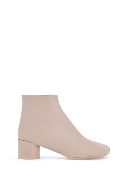 Leather Ankle Boots  - Neutro