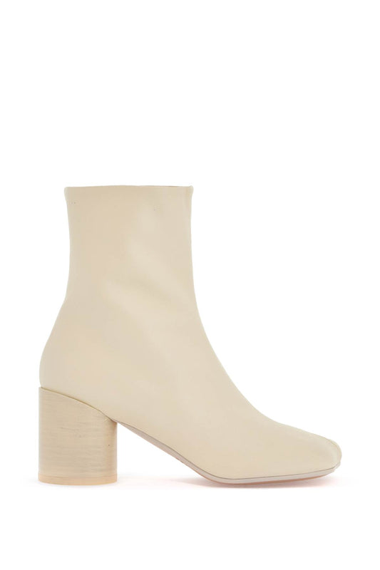 Leather Ankle Boots  - Neutro