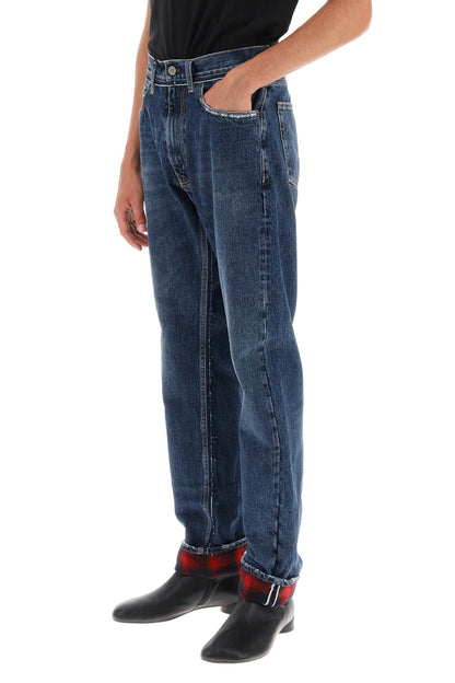 Pendleton Jeans With Inserts  - Blu