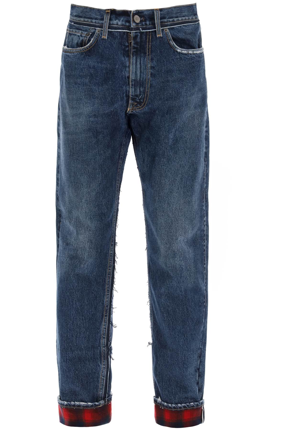 Pendleton Jeans With Inserts  - Blu