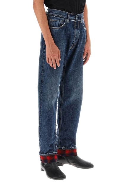 Pendleton Jeans With Inserts  - Blu