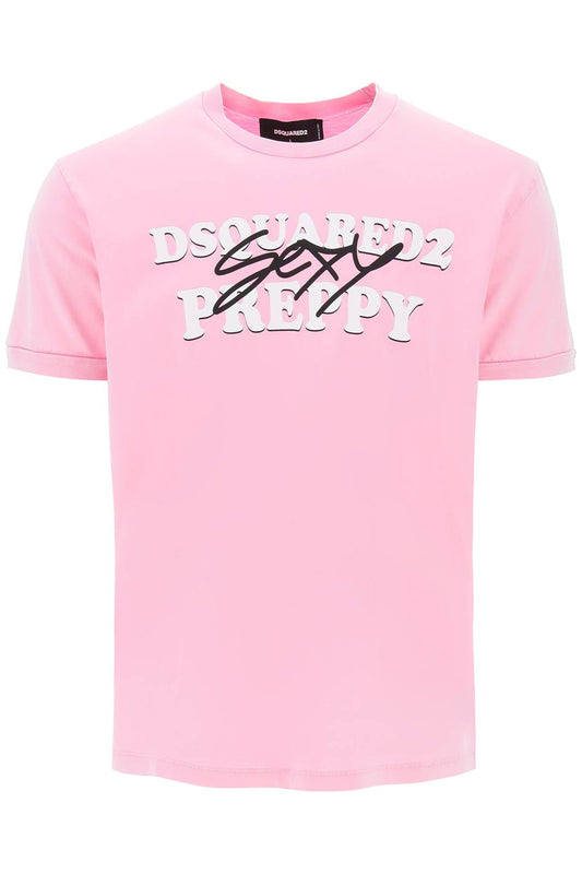 "sexy Preppy Muscle Fit T  - Pink