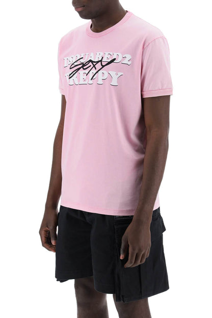 "sexy Preppy Muscle Fit T  - Pink