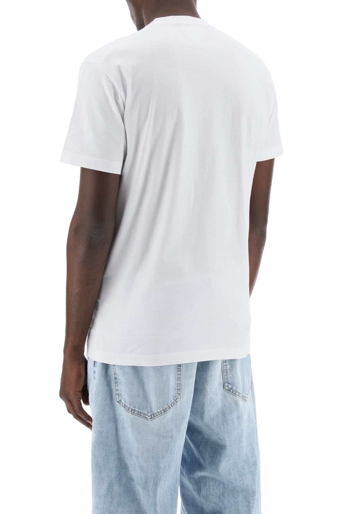 "logoed Cool Fit T  - White