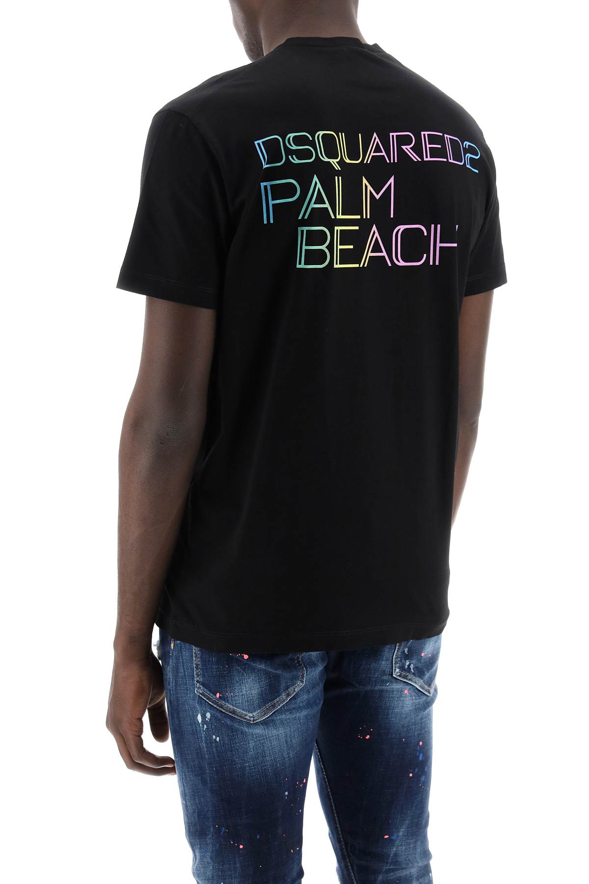 Printed Cool Fit T-shirt  - Black