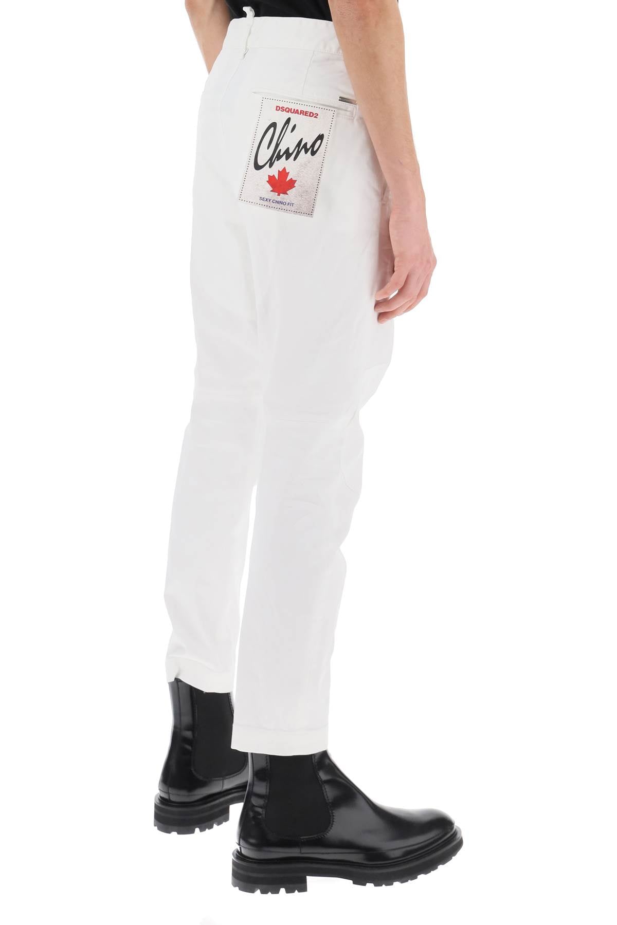 Sexy Chino Pants  - White