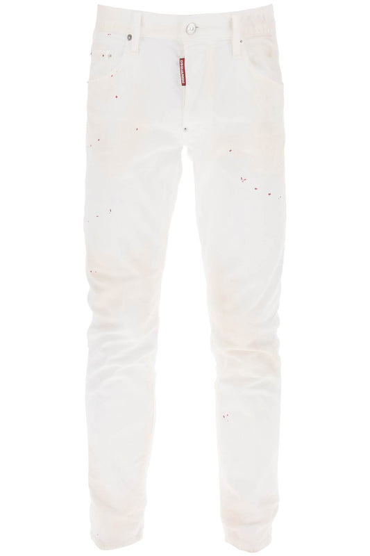 Skater Jeans  - Bianco