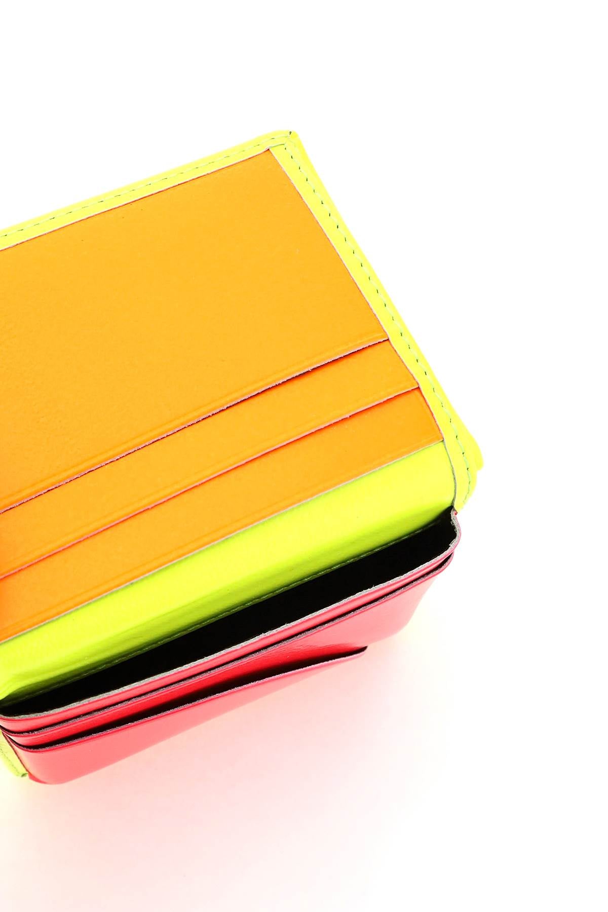 Fluo Leather Bifold Wallet  - Fluo