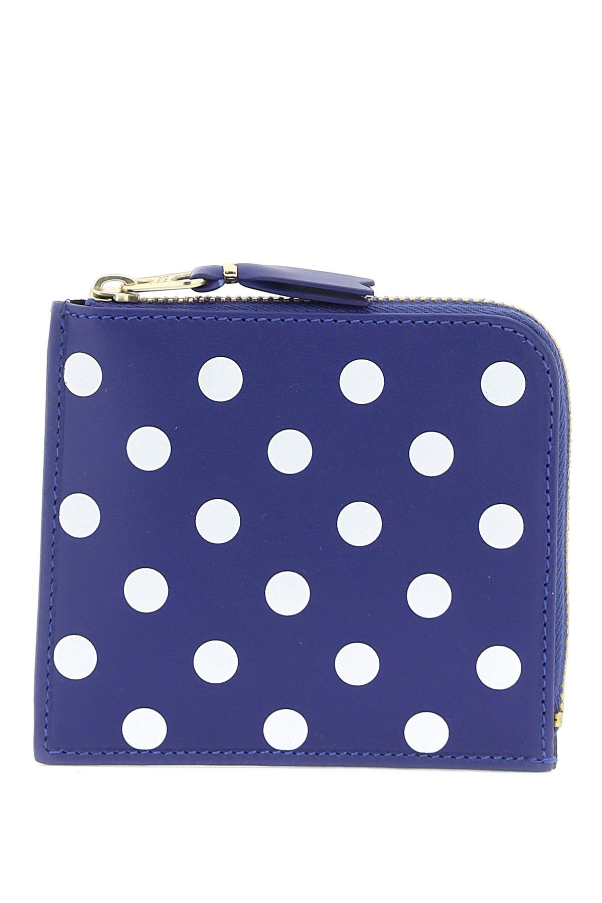 Polka Dots Wallet  - Blue