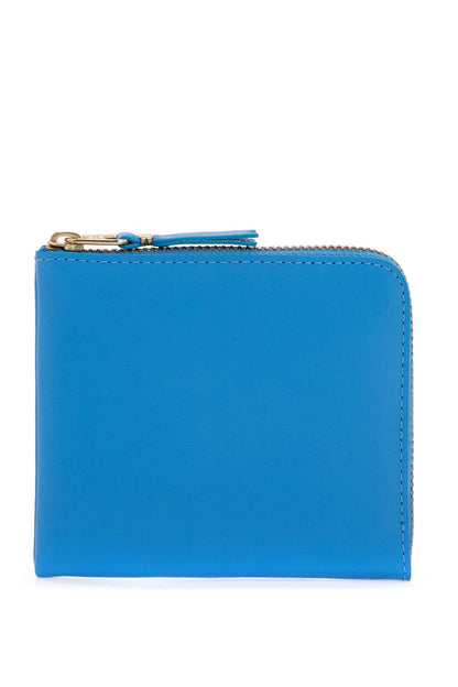 Zip Around Wallet Portfolio  - Light Blue