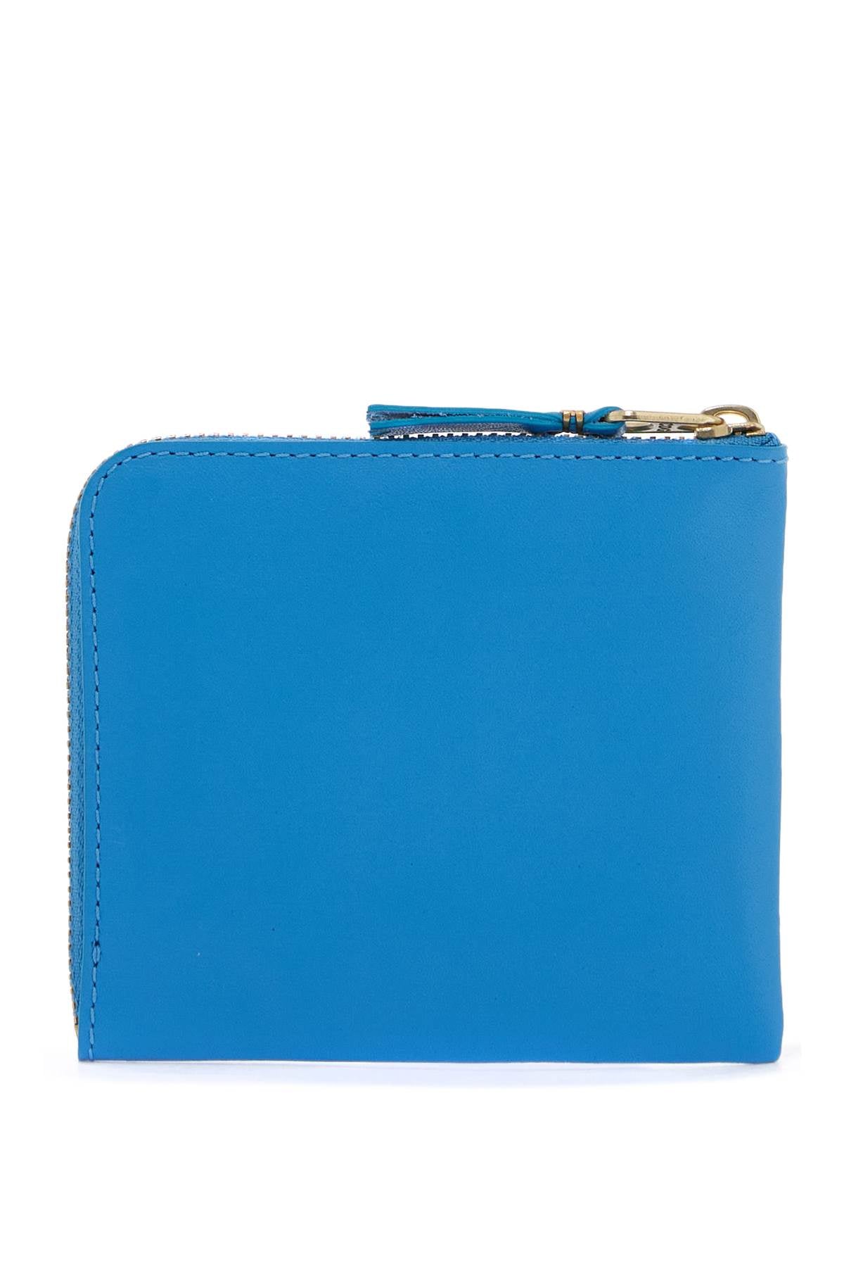 Zip Around Wallet Portfolio  - Light Blue