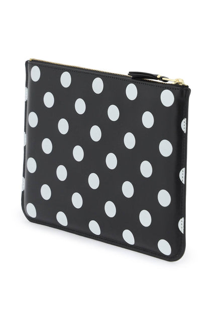 Polka Dots Pouch  - Black