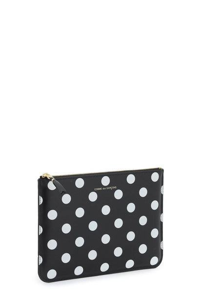 Polka Dots Pouch  - Black