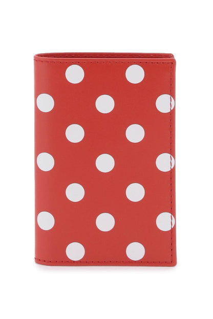 Polka-dot Bifold Wallet  - White