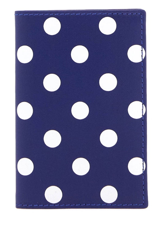 Polka-dot Bifold Wallet  - Blue