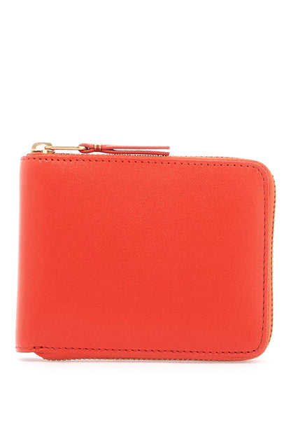 Classic Zip Around Wallet Portfolio  - Orange