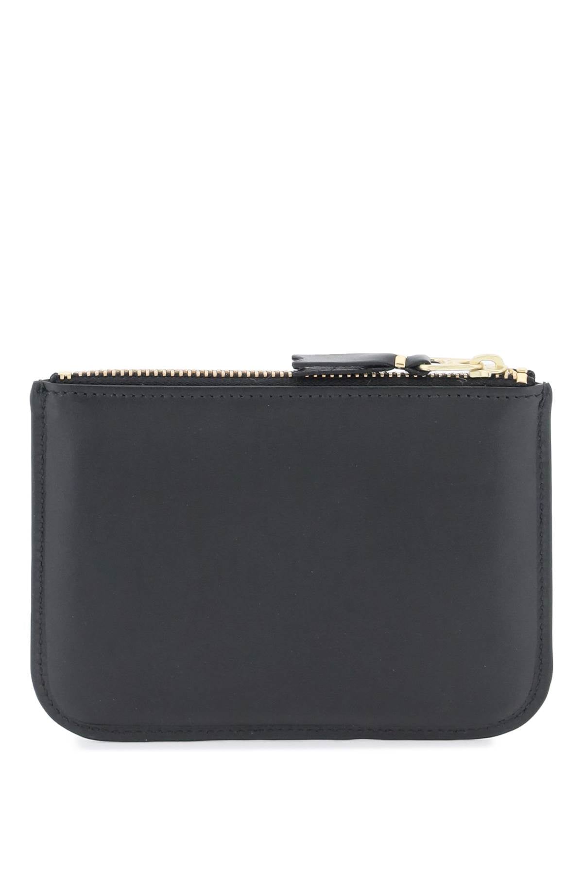 Leather Mini Pouch  - Black