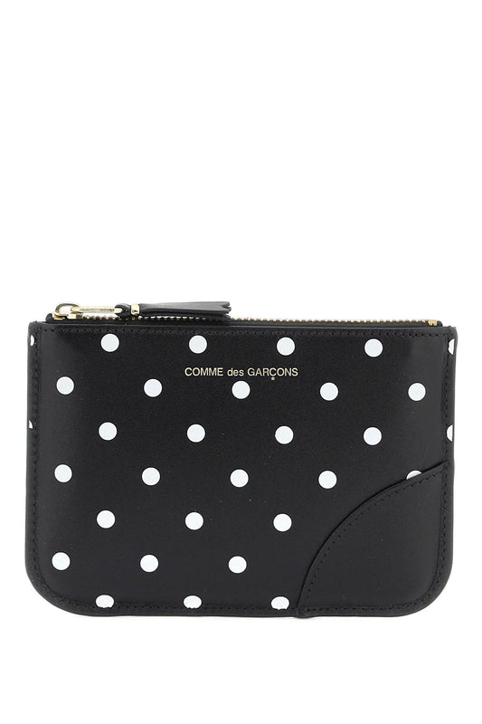 Polka Dot Wallet  - Black