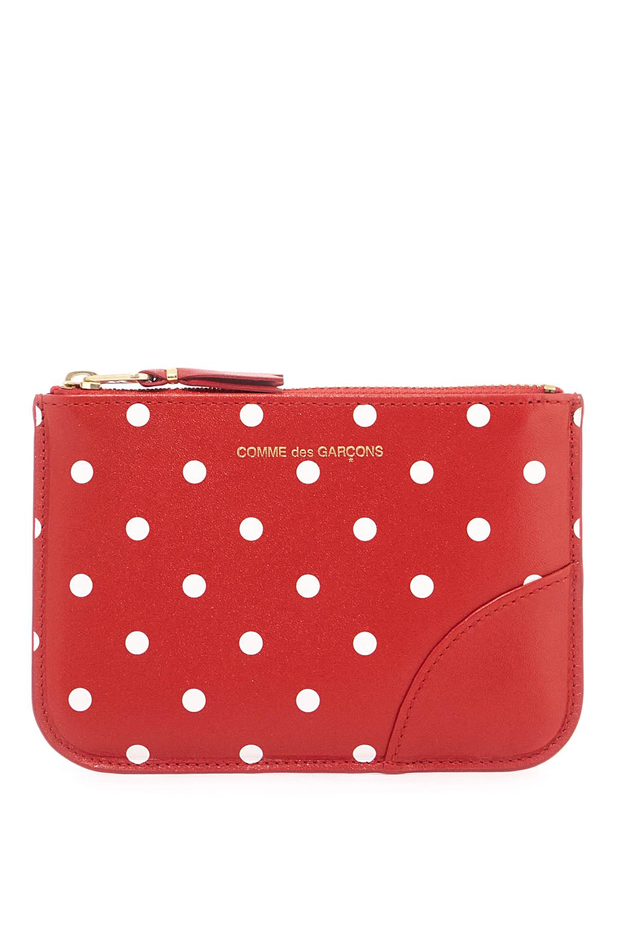 Polka Dot Patterned  - Red