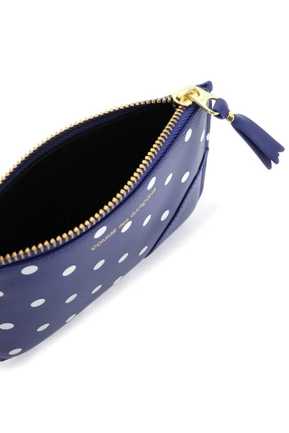 Polka Dot Wallet  - Blue