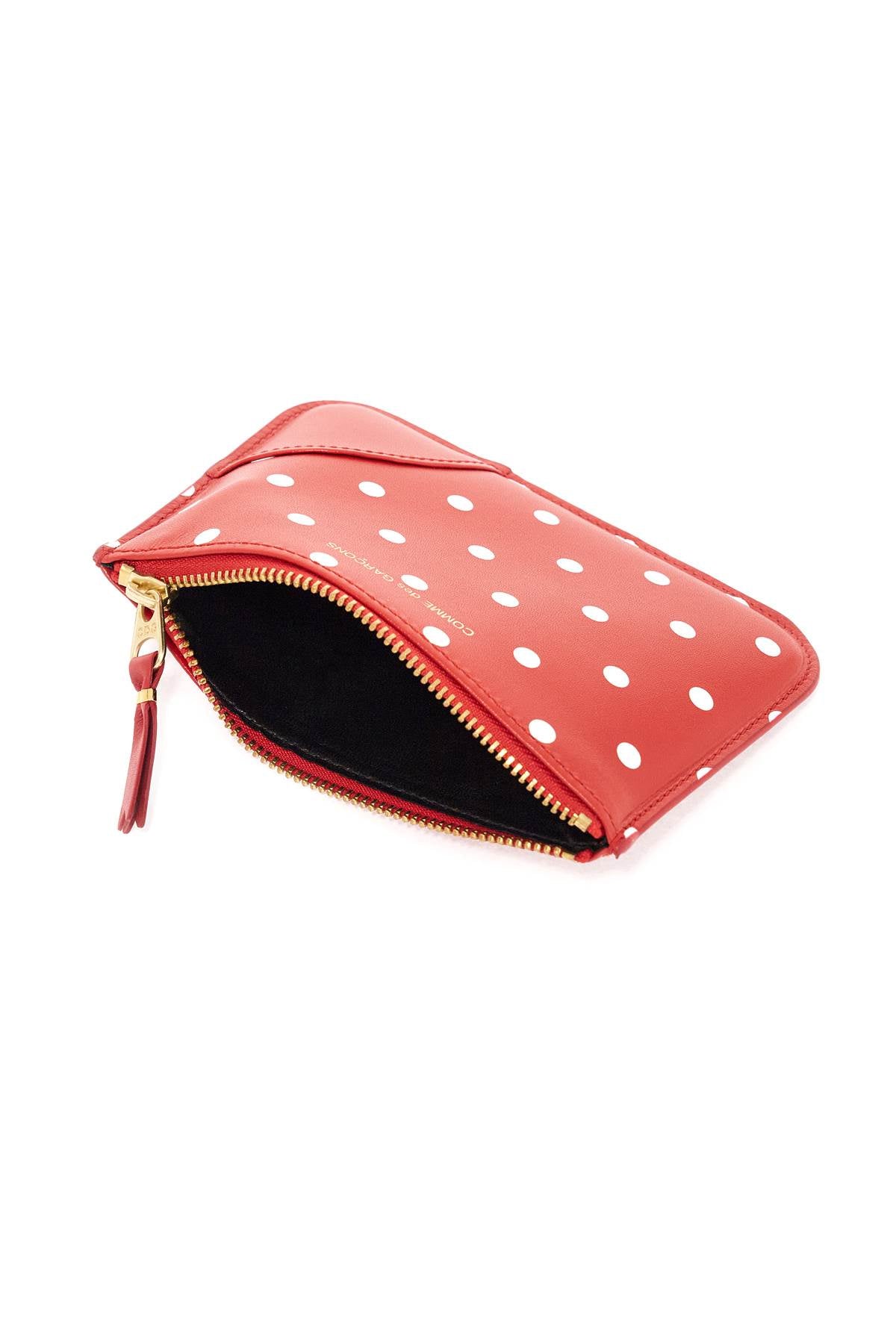 Polka Dot Patterned  - Red