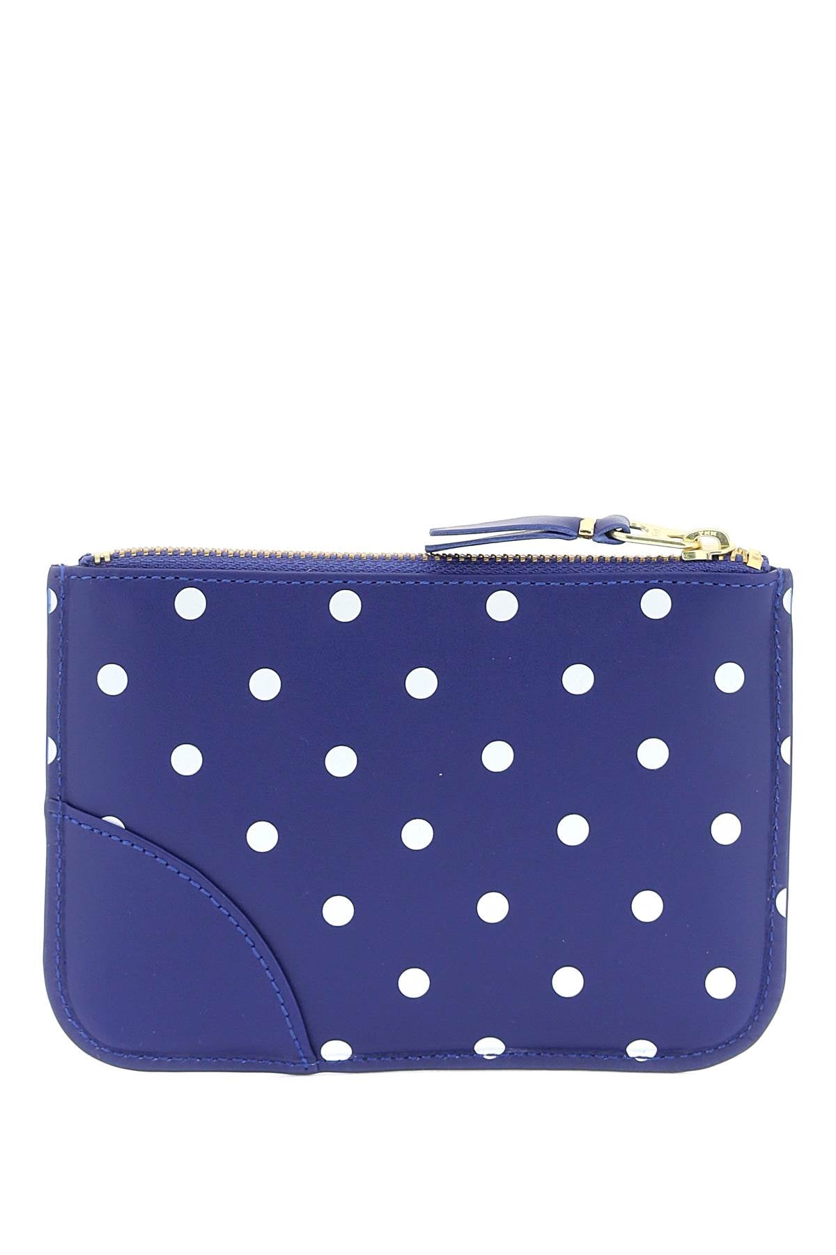 Polka Dot Wallet  - Blue