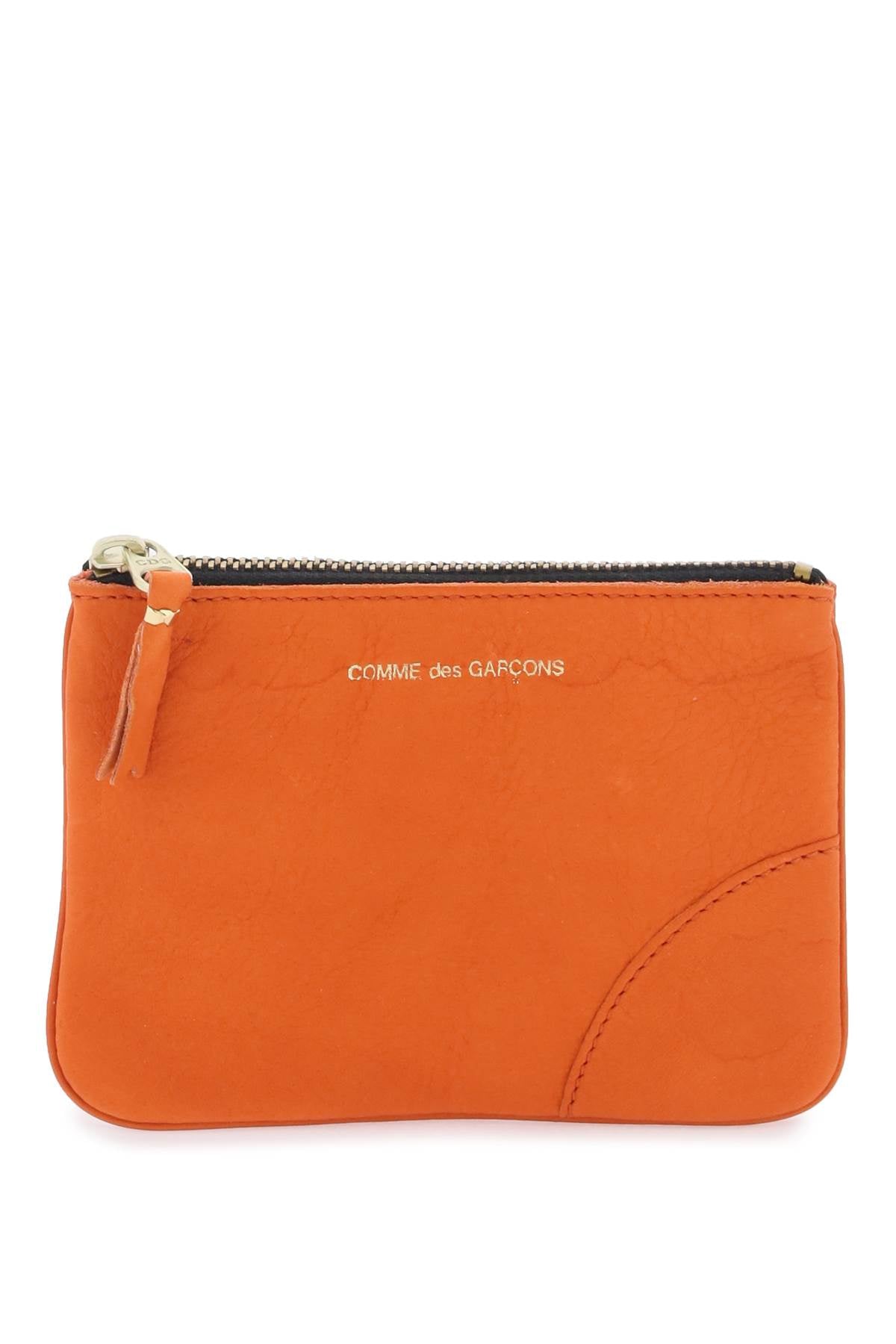 Leather Coin Purse  - Orange