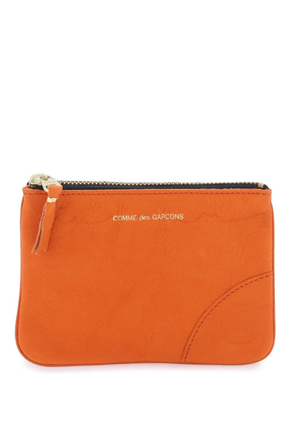 Leather Coin Purse  - Orange