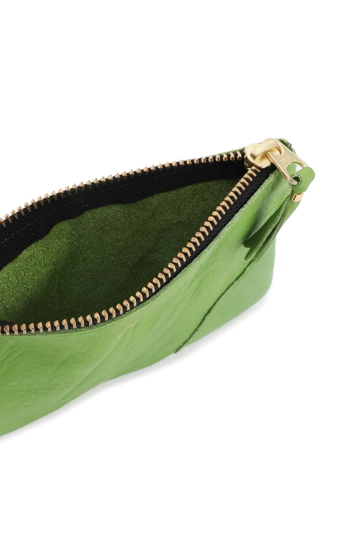 Leather Coin Purse  - Green