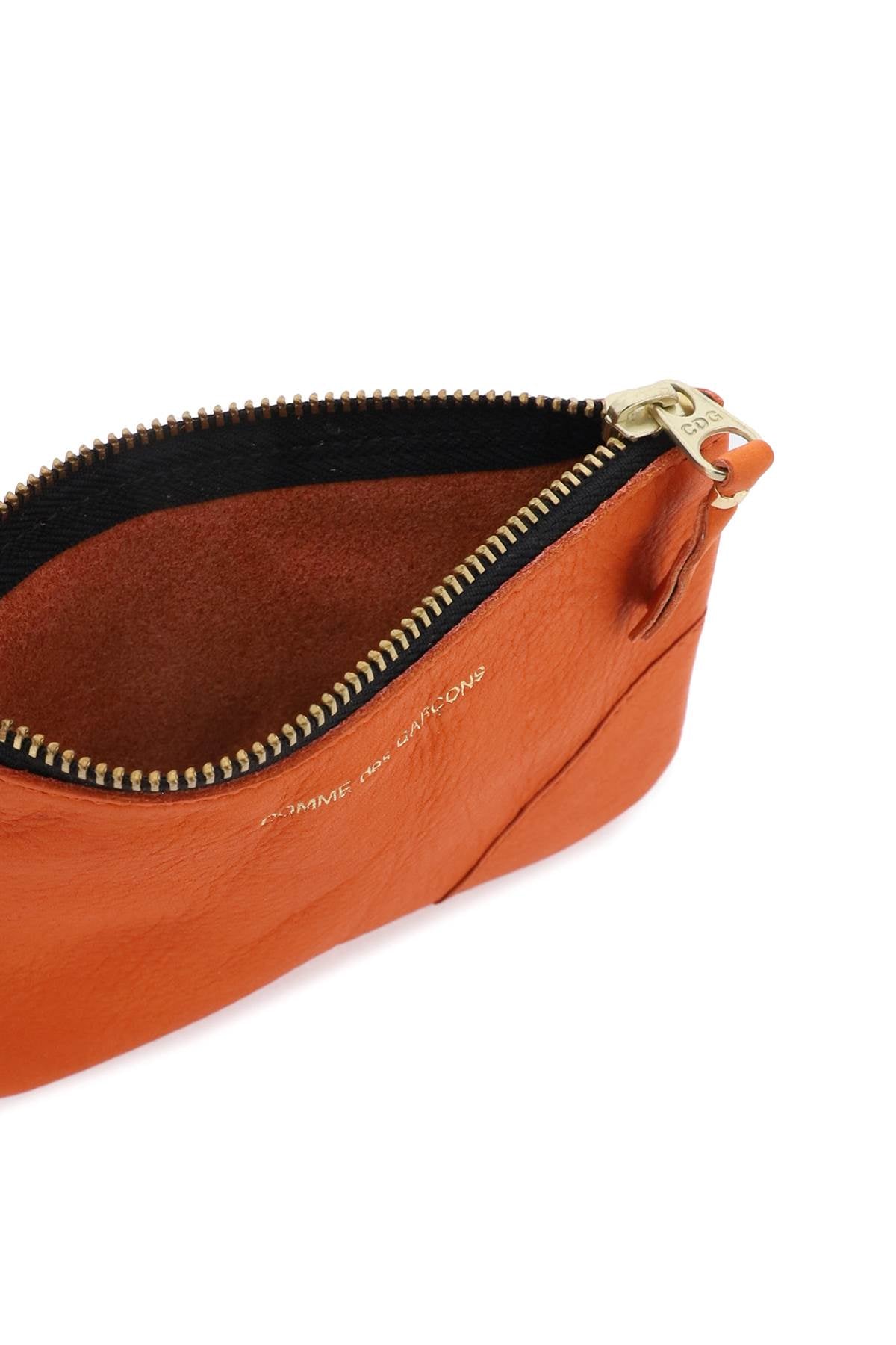 Leather Coin Purse  - Orange