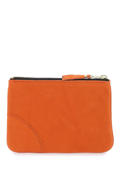 Leather Coin Purse  - Orange