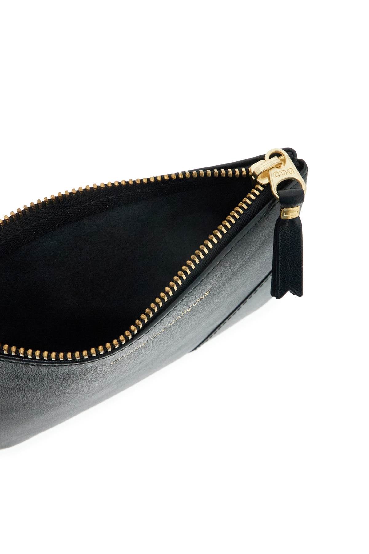 "classic Leather Mini Pouch For Everyday  - Black