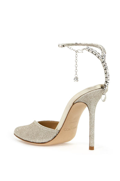 Saeda 100 Pumps  - Silver