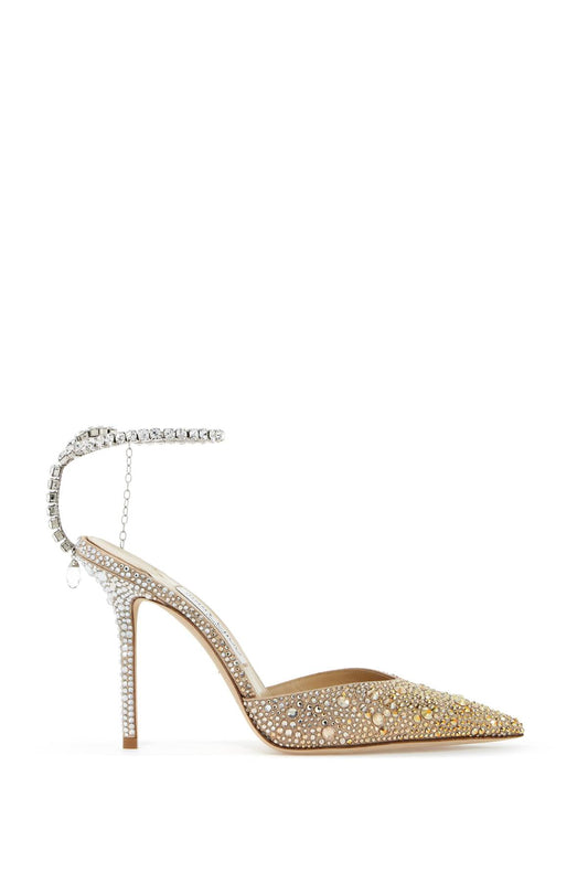 Crystals 'saeda 100' Pumps  - Gold