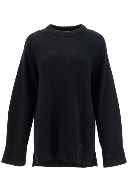 Safi Wool And Cashmere Pullover  - Black