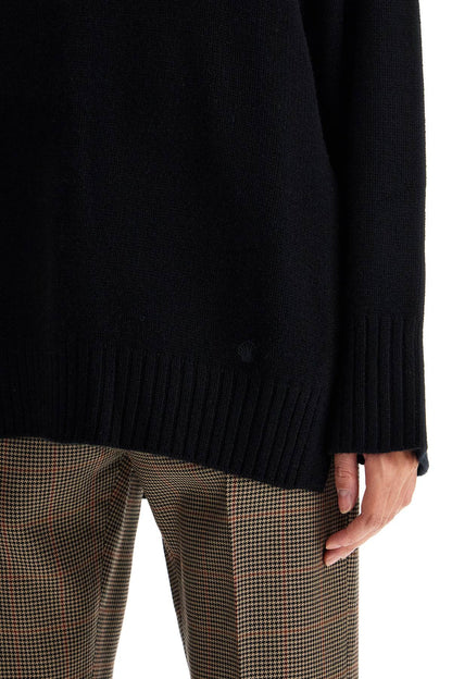 Safi Wool And Cashmere Pullover  - Black