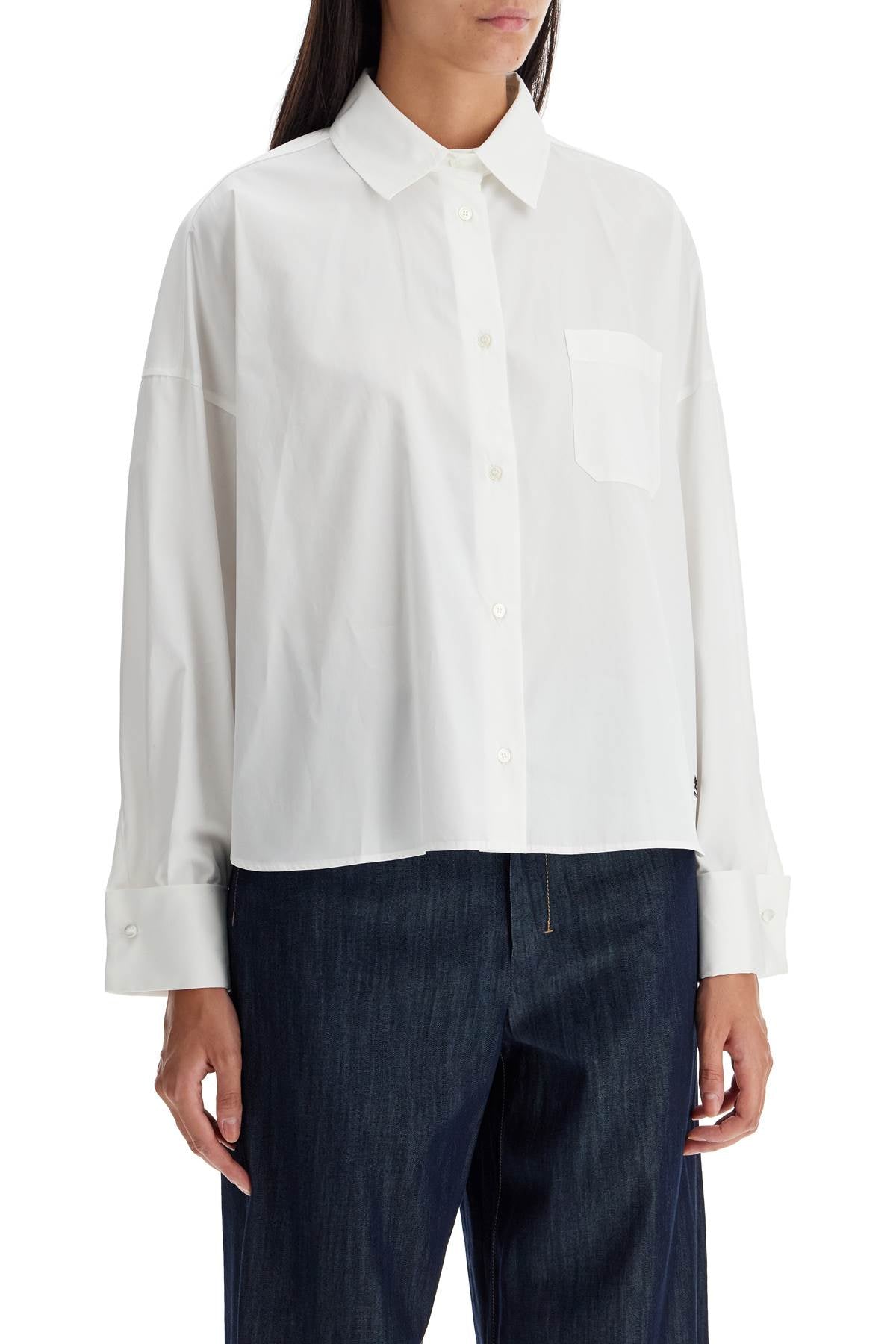 Boxy Sale Shirt  - White