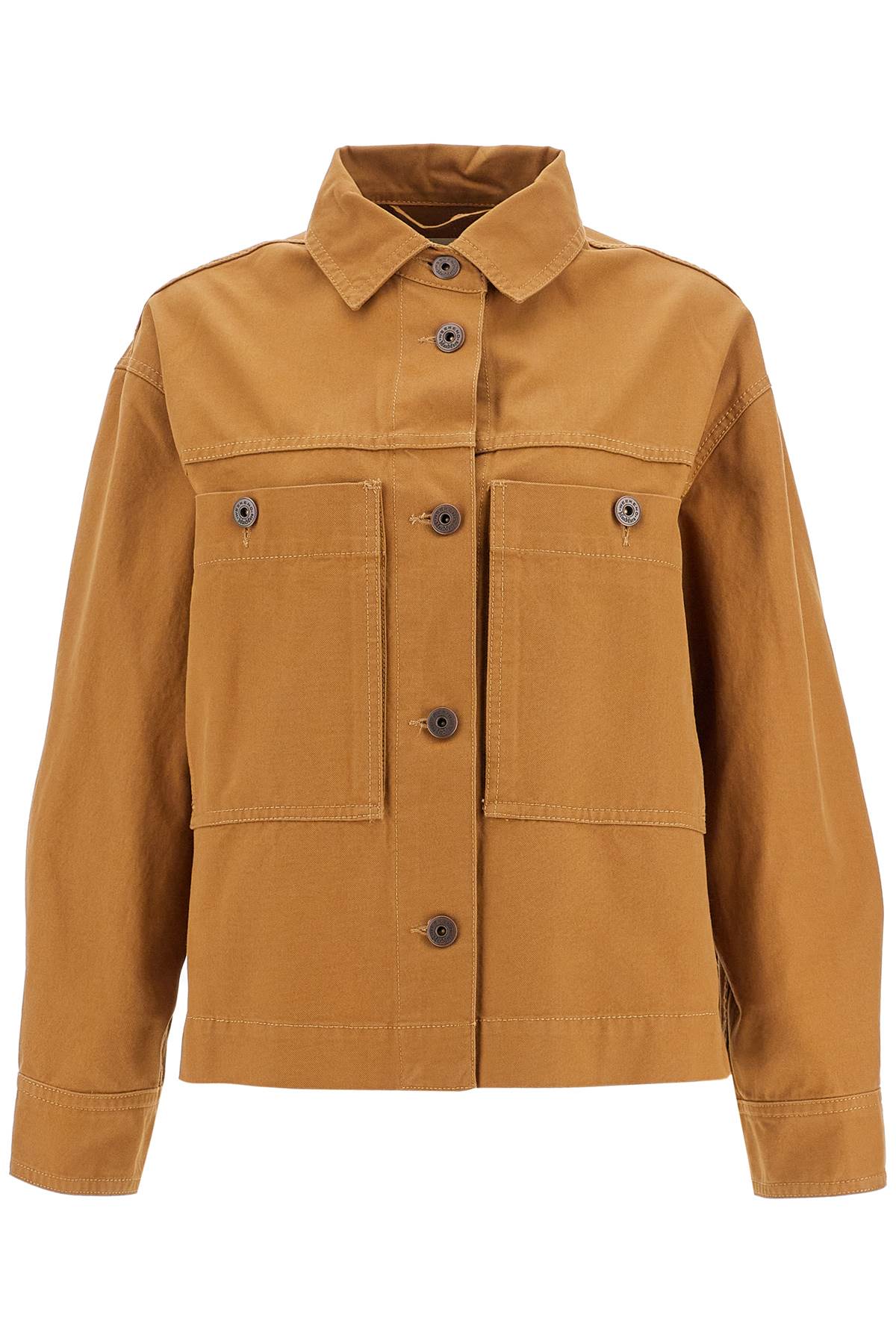 "canvas Workwear Jacket For  - Brown