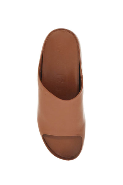 Chunky Clog Sabot With  - Brown