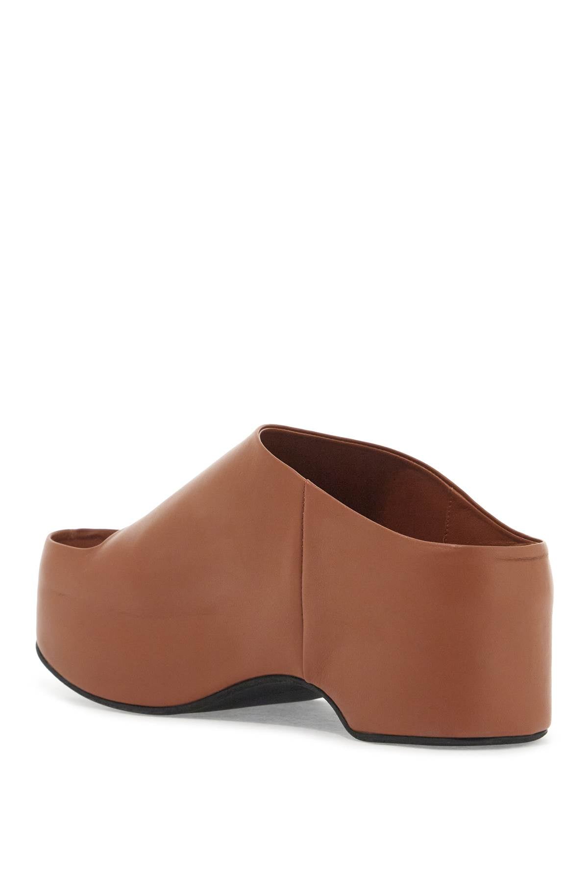 Chunky Clog Sabot With  - Brown