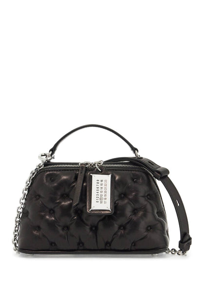 Glam Slam Trapezoid Handbag  - Black