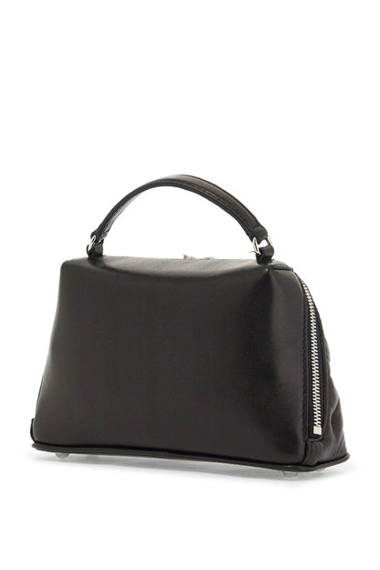 Glam Slam Trapezoid Handbag  - Black