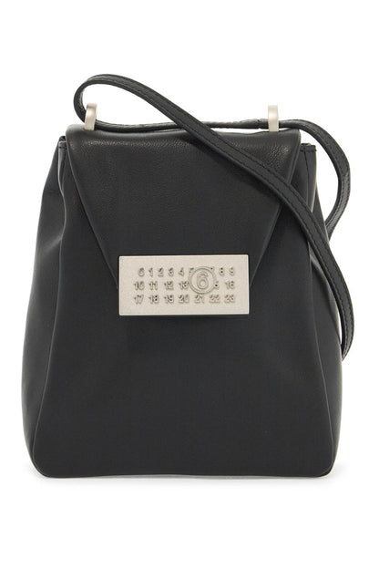 Small Numeric Shoulder Bag  - Black