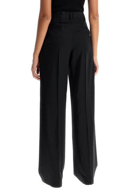 Double Pleat Trousers  - Nero