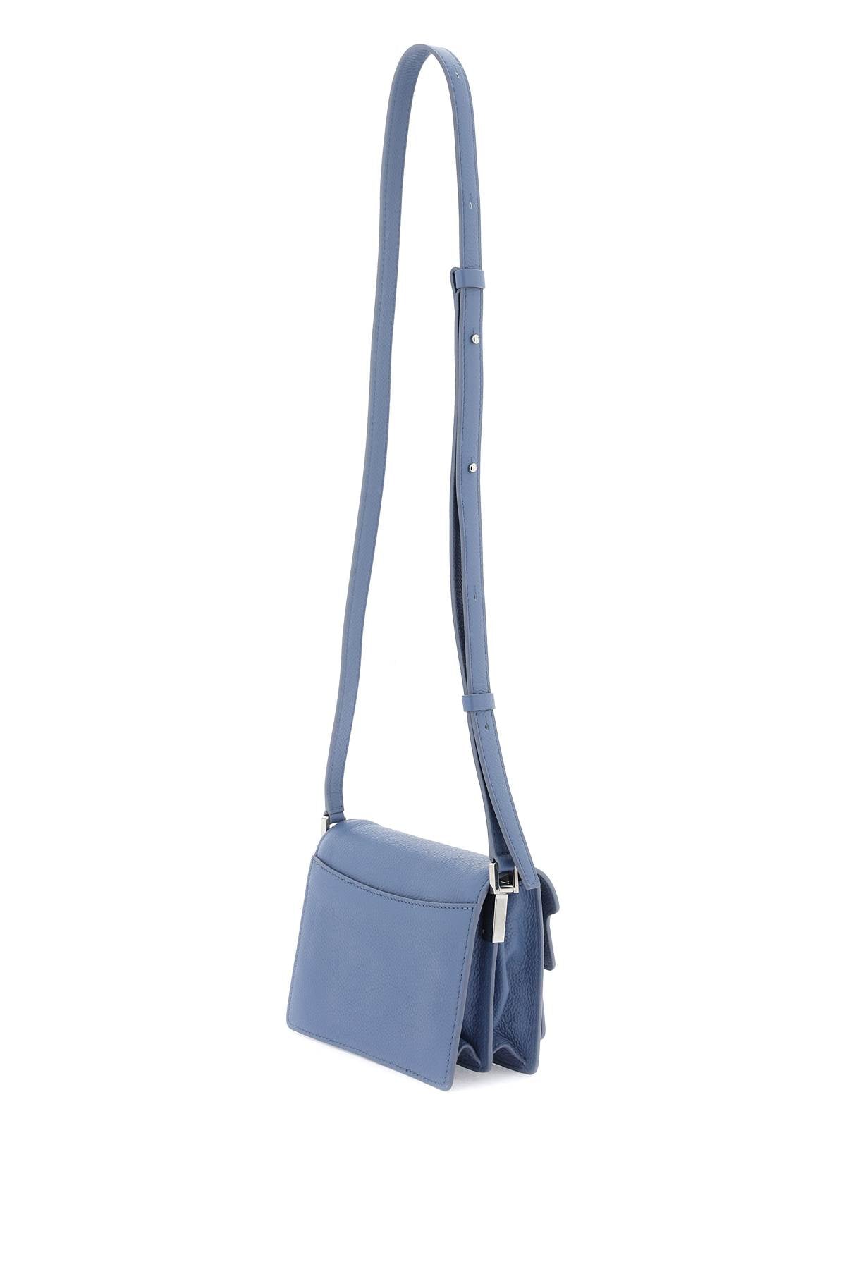 Mini Soft Trunk Shoulder Bag  - Celeste