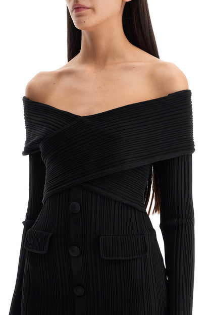 Off-shoulder Mini  - Black